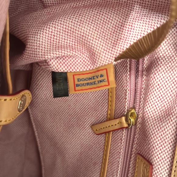 DOONEY & BOURKE JANINE LEATHER SATCHEL & MATCHING ACCESSORIES-FLORAL PRINT - Picture 13 of 17